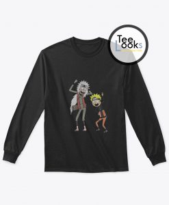 Rick And Morty Naruto Parody Sweatshirt