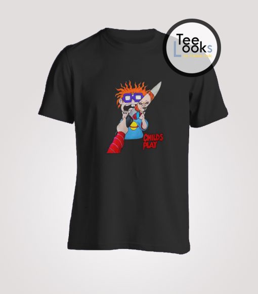 Rugrats Scared of Chuckie T-Shirt