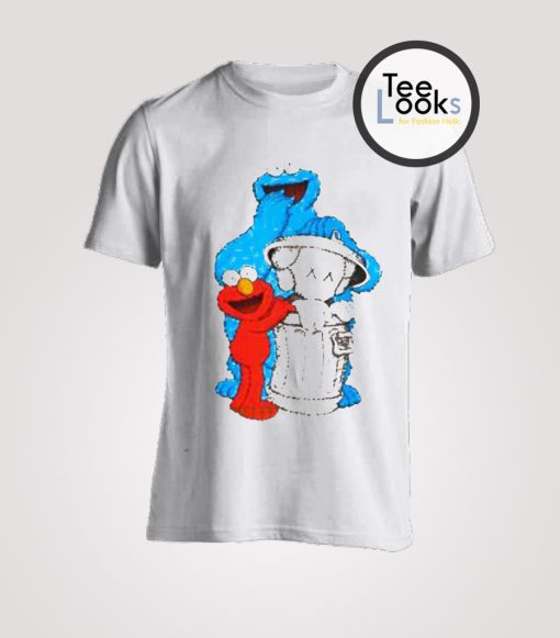 Sesame Street Elmo Cookie Monster T-Shirt