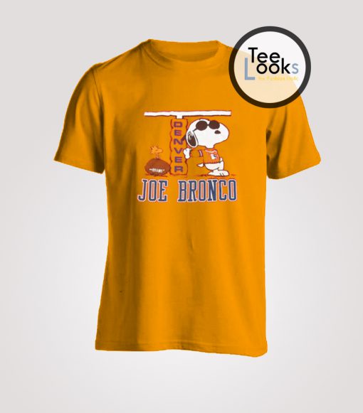 Snoopy Denver Broncos T-Shirt