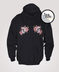 The Pink Panther Floral Hoodie