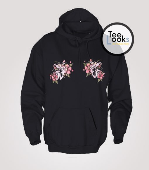 The Pink Panther Floral Hoodie