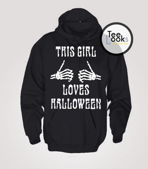 This Girl Loves Halloween Hoodie