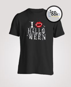 Vampire I Love Halloween T-Shirt