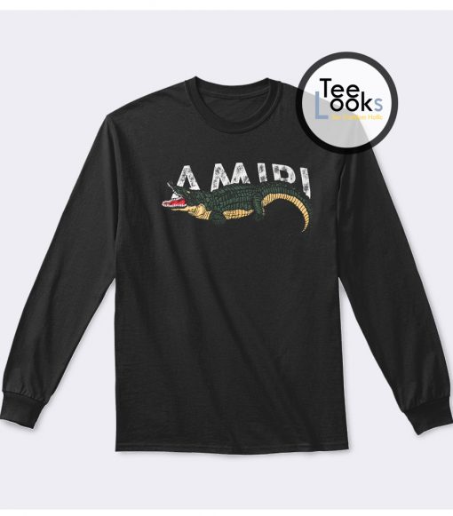 Amiri Aligator Sweatshirt