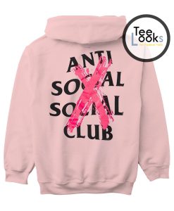 Anti Social Social Club Cancelled Back Hoodie