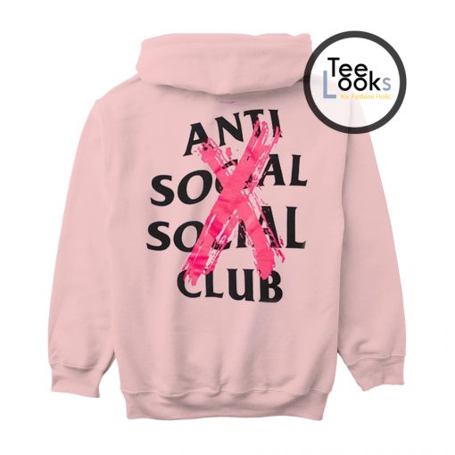 Anti Social Social Club Cancelled Back Hoodie