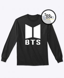 BTS White Logo Sweatshirt