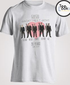 Backstreet Boys 20 Year Tour T-shirt