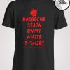 Barbecue Stain On White T-shirt
