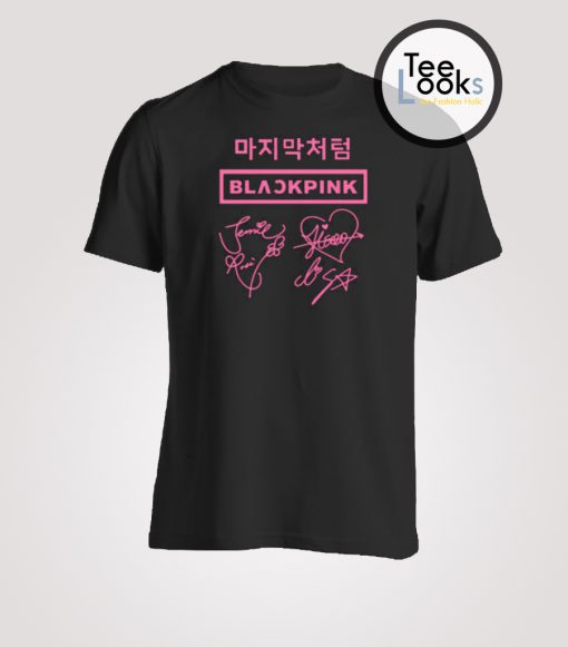 Blackpink Signature T-shirt