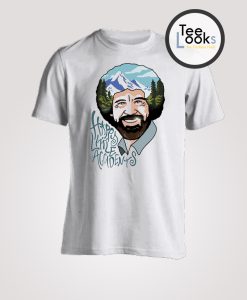 Bob Ross Happy Little Accidents T-shirt