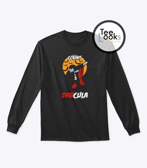 Count Dabcula Dabbing Halloween Sweatshirt