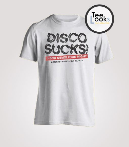 Disco Sucks Demolition Night T-shirt