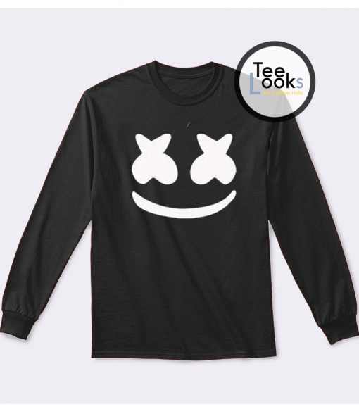 Dj Marshmello Face Sweatshirt