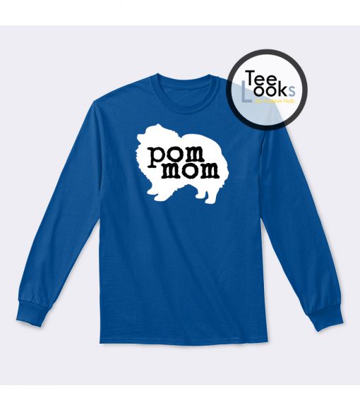 Dog Mom Pom Mom Sweatshirt