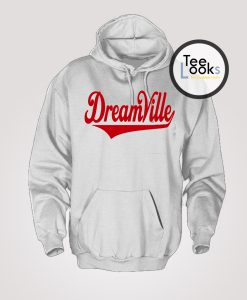 Dreamville Red Text Hoodie