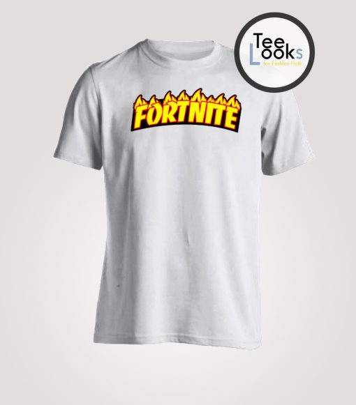 Fortnite X Thrasher T-shirt