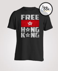 Free Hong Kong Now Flag T-shirt