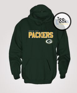 Green Bay Packers text Logo Hoodie