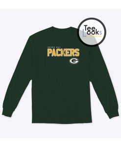 Green Bay Packers text Logo Sweatshirt