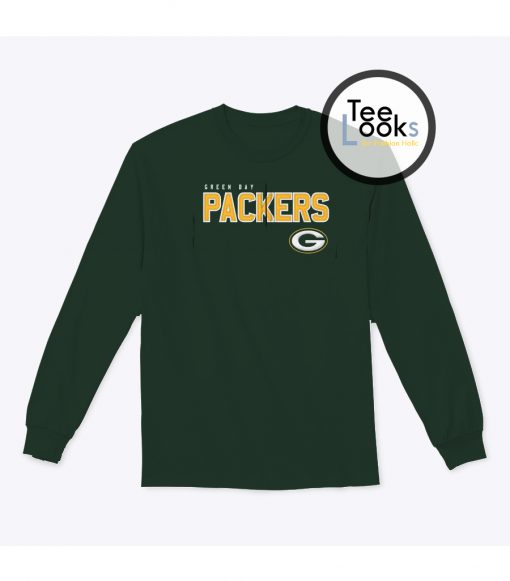 Green Bay Packers text Logo Sweatshirt