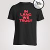 Helmut Lang-In Lang We T-shirt