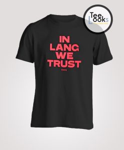 Helmut Lang-In Lang We T-shirt