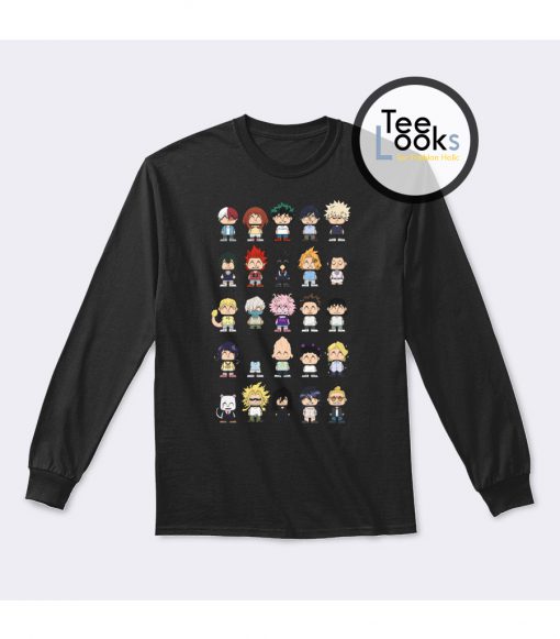 Hero Academia Class 1A Sweatshirt