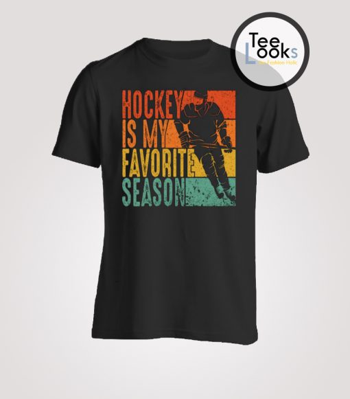 Hockey Is My Favorite Season Vintage T-shirt