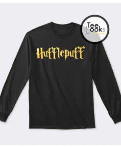 Hufflepuff Text Harry Potter Sweatshirt