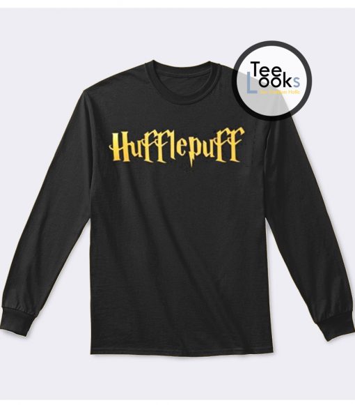 Hufflepuff Text Harry Potter Sweatshirt