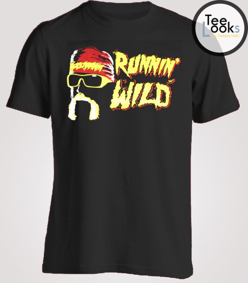 Hulkamania Runnin Wild Face T-shirt