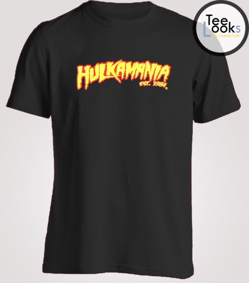 Hulkamania Runnin Wild T-shirt