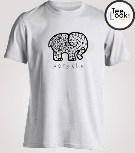 Ivory Ella Elephant T-shirt