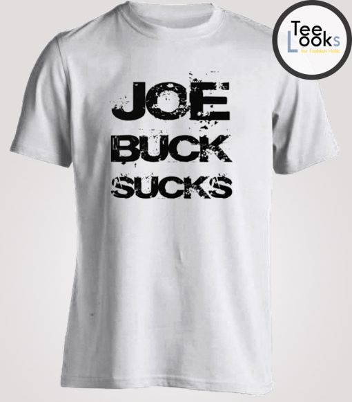 Joe Buck Sucks Black Splash T-shirt