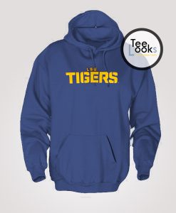 LSU Tigers Text Hoodie