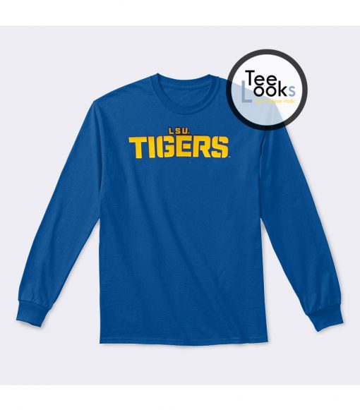 LSU Tigers Text Sweatshirt