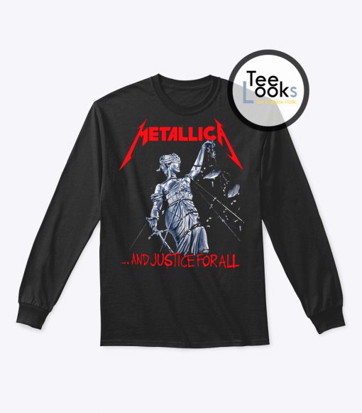 Metallica Justice For All Sweatshirt