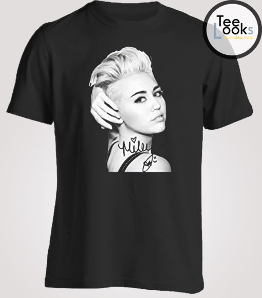 Miley Cyrus signature T-shirt