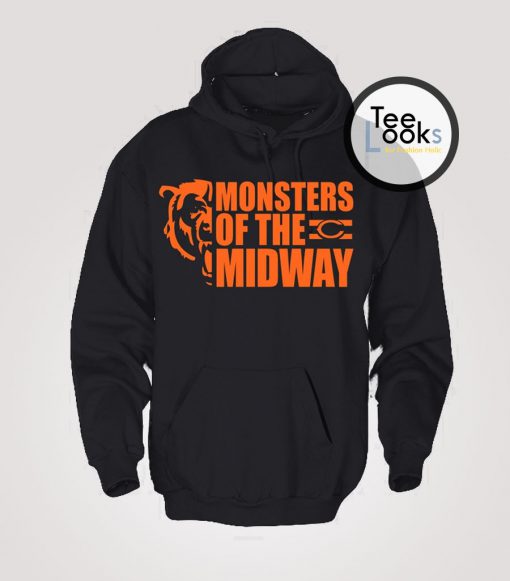 Monsters Of The Midway Chicago Bears Hoodie