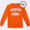 Monsters Of The Midway Orange Sweatshirt