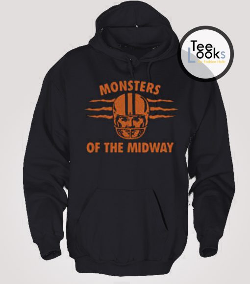 Monsters Of The Midway Player Hoodie