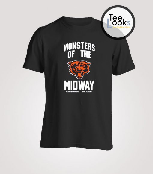 Monsters of Midway Chicago Bears T-shirt