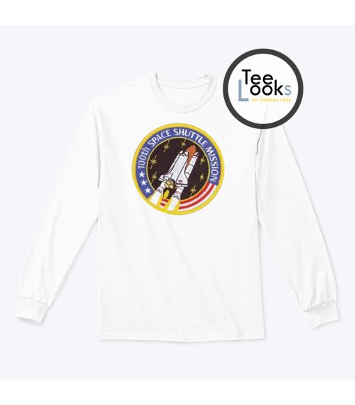 Nasa !00th Space Mission Sweatshirt