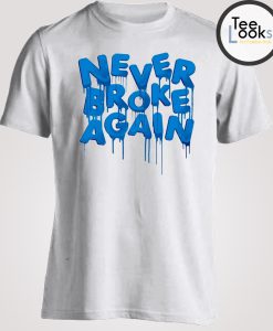 Never Broke Again Blue T-shirt