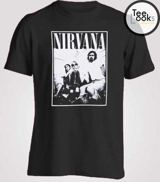 Nirvana Black White T-shirt
