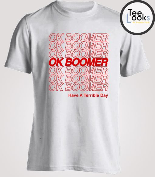 OK BOOMER T-shirt