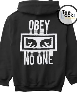 Obey No One Back Hoodie