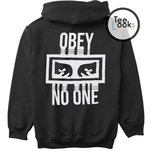Obey No One Back Hoodie